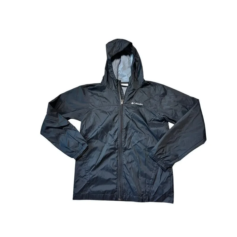 COLUMBIA Boys, windbreaker, size, large (approx 12/14) black